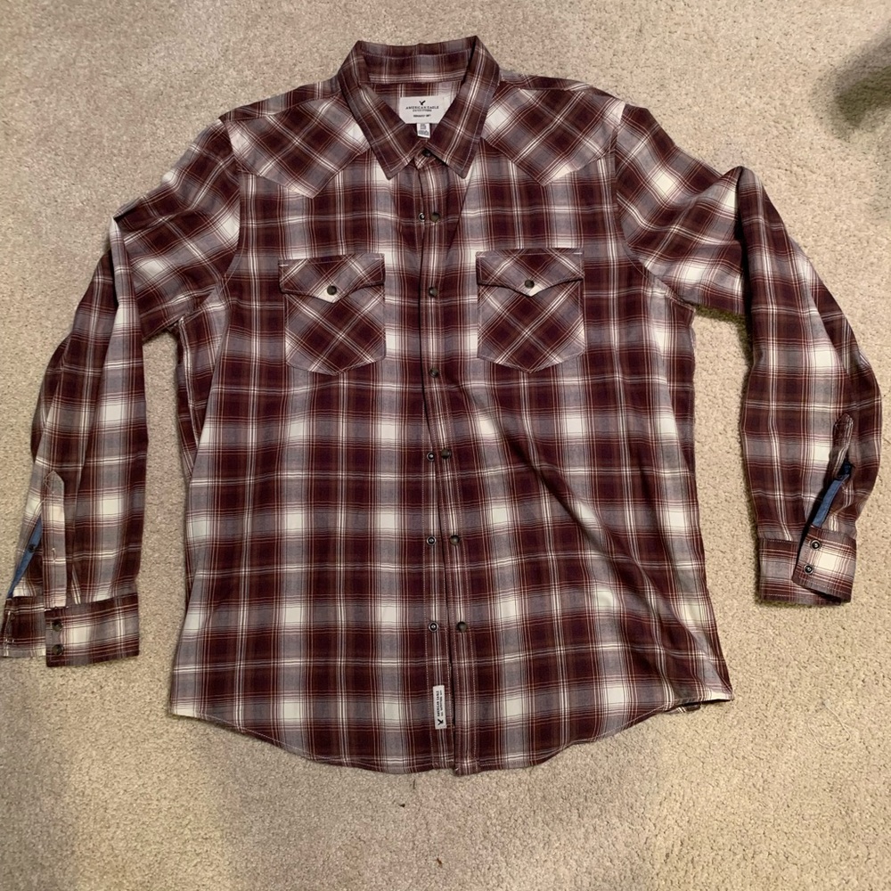 American Eagle Button Down Shirt